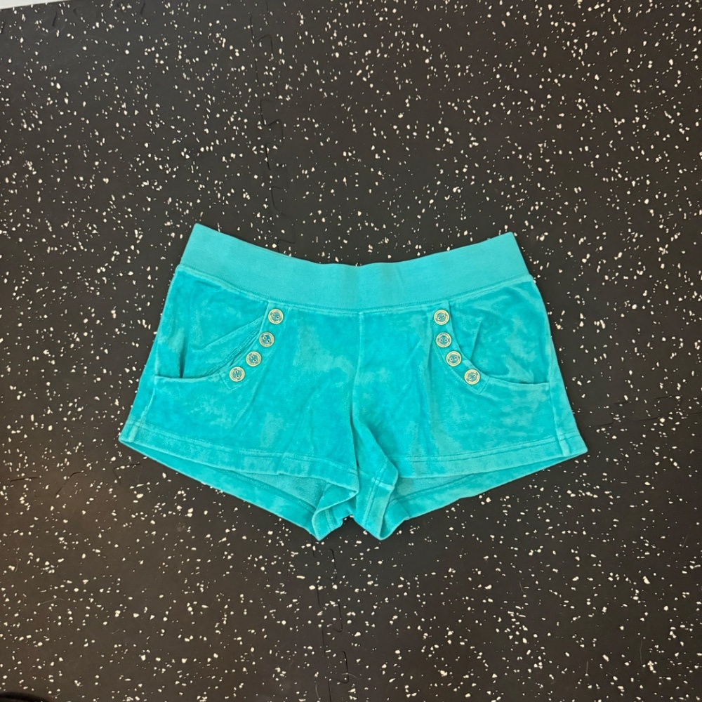 Juicy Couture Terry Cloth Shorts - Picture 2 of 8
